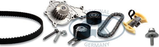 GK K986803A-XL - Water Pump & Timing Belt Set www.autospares.lv