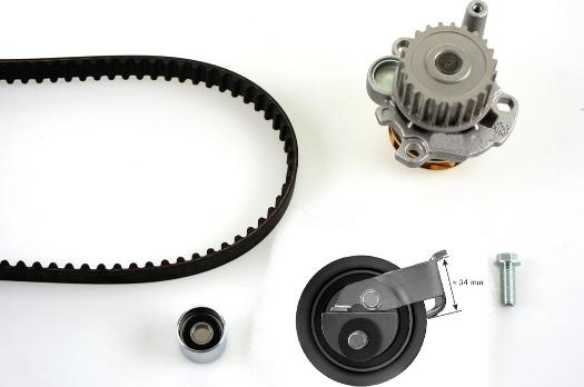 GK K980131B - Water Pump & Timing Belt Set www.autospares.lv