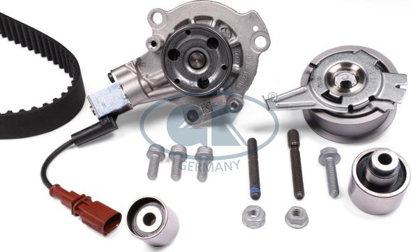 GK K980316D - Water Pump & Timing Belt Set www.autospares.lv