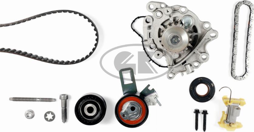 GK K981901A-XL1 - Ūdenssūknis + Zobsiksnas komplekts autospares.lv