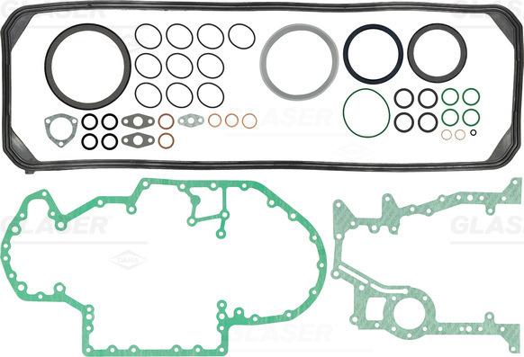 Glaser B38457-00 - Blīvju komplekts, Motora bloks www.autospares.lv