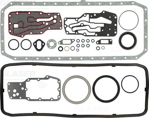 Glaser B38324-00 - Blīvju komplekts, Motora bloks www.autospares.lv