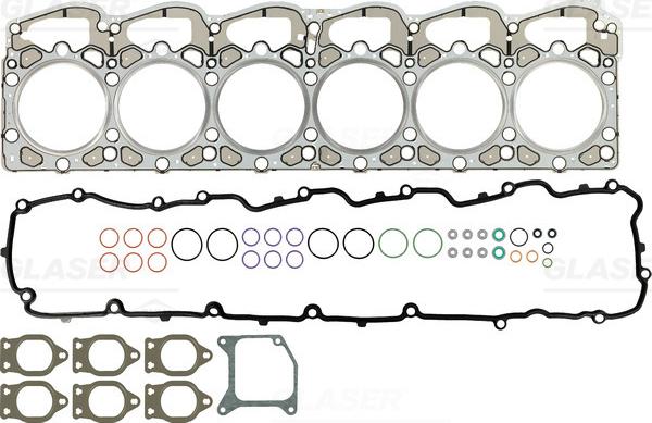 Glaser D90388-01 - Blīvju komplekts, Motora bloka galva www.autospares.lv