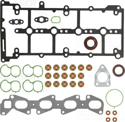 Glaser D38297-00 - Blīvju komplekts, Motora bloka galva www.autospares.lv