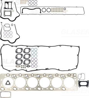 Glaser D37166-03 - Blīvju komplekts, Motora bloka galva www.autospares.lv