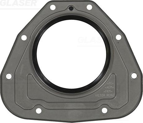 Glaser P93285-01 - Vārpstas blīvgredzens, Kloķvārpsta www.autospares.lv