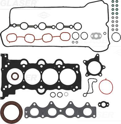 Glaser S90372-00 - Blīvju komplekts, Dzinējs www.autospares.lv