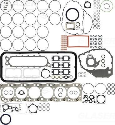 Glaser S40537-00 - Blīvju komplekts, Dzinējs www.autospares.lv