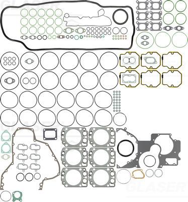 Glaser S38400-00 - Blīvju komplekts, Dzinējs www.autospares.lv