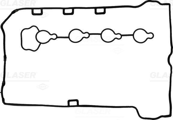 Glaser V90337-00 - Blīvju komplekts, Motora bloka galvas vāks www.autospares.lv