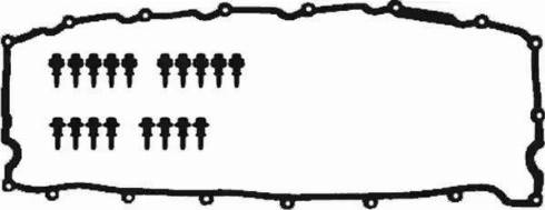 Glaser V83403-01 - Blīvju komplekts, Motora bloka galvas vāks www.autospares.lv