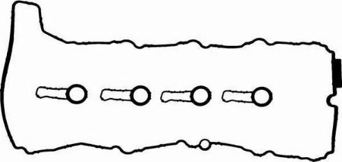 Glaser V38120-00 - Blīvju komplekts, Motora bloka galvas vāks www.autospares.lv