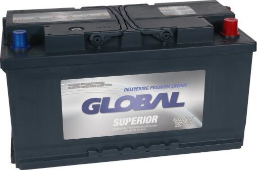 GLOBAL G 600 504 090 - Startera akumulatoru baterija www.autospares.lv