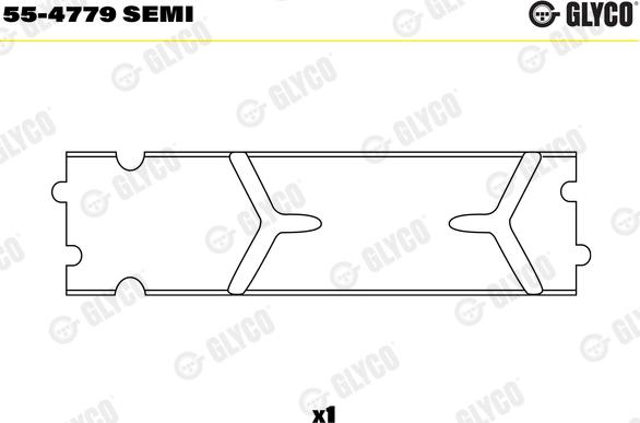 Glyco 55-4779 SEMI - Bukse, Klanis www.autospares.lv