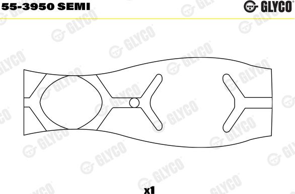 Glyco 55-3950 SEMI - Bukse, Klanis www.autospares.lv