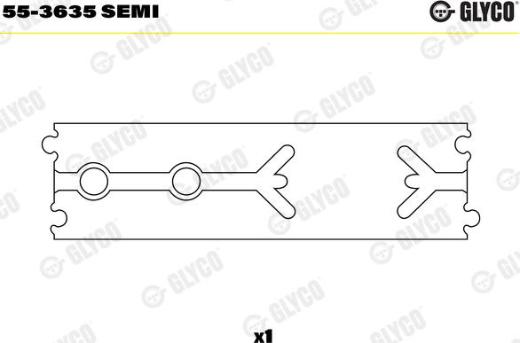 Glyco 55-3635 SEMI - Bukse, Klanis autospares.lv