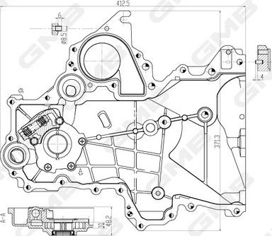 GMB GOAS-175A - Eļļas sūknis www.autospares.lv