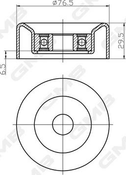 GMB GTC0920 - Parazīt / Vadrullītis, Zobsiksna www.autospares.lv