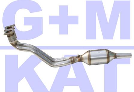 G+M KAT 80 0126 - Katalizators www.autospares.lv