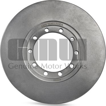 GMW BD601315DA - Brake Disc www.autospares.lv