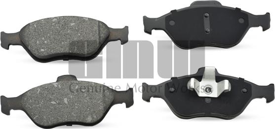 GMW BDP5000FEF - Brake Pad Set, disc brake www.autospares.lv