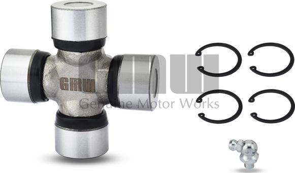 GMW GU3081 - Шарнир, продольный вал www.autospares.lv