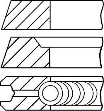 Goetze 08-501800-00 - Virzuļa gredzenu komplekts www.autospares.lv