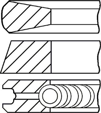 Goetze Engine 08-421600-10 - Virzuļa gredzenu komplekts www.autospares.lv