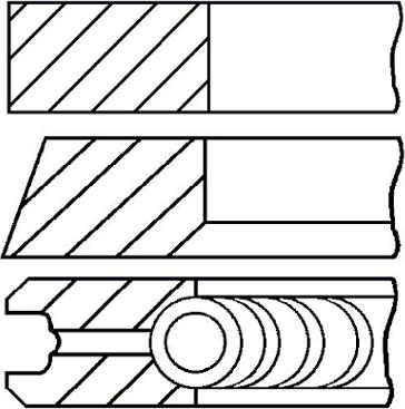 Goetze Engine 08-114900-00 - Virzuļa gredzenu komplekts www.autospares.lv