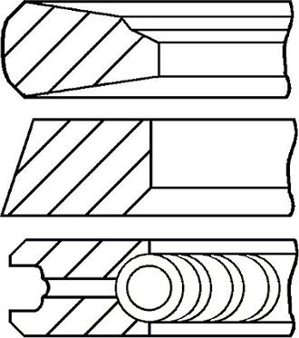 Goetze Engine 08-444600-00 - Piston Ring Kit www.autospares.lv