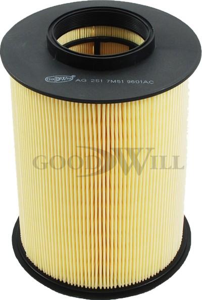 GoodWill AG 251 - Air Filter, engine www.autospares.lv