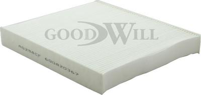 GoodWill AG 258 CF - Filter, interior air www.autospares.lv