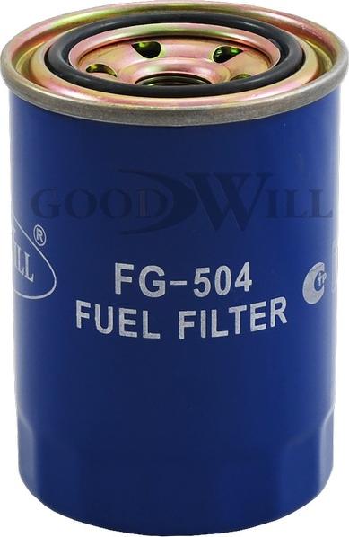 GoodWill FG 504 - Топливный фильтр www.autospares.lv