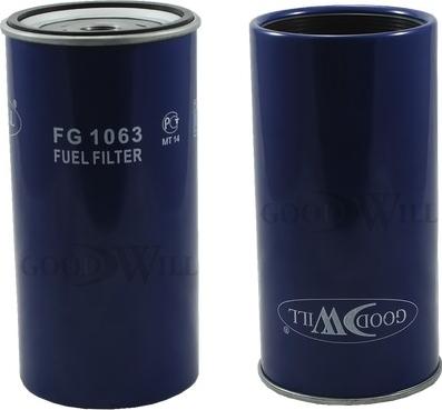 GoodWill FG 1063 - Degvielas filtrs www.autospares.lv