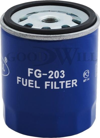 GoodWill FG 203 - Degvielas filtrs autospares.lv