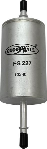 GoodWill FG 227 - Degvielas filtrs autospares.lv