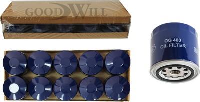 GoodWill OG 400/10 PCS - Oil Filter www.autospares.lv