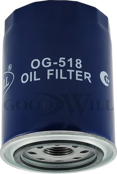 GoodWill OG 518 - Oil Filter www.autospares.lv