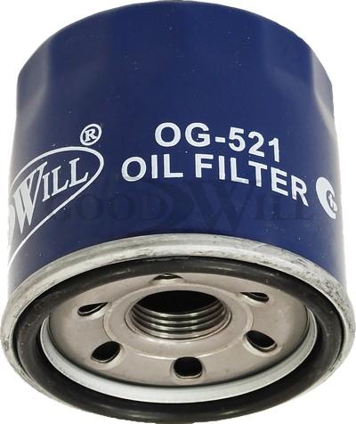 GoodWill OG 521 - Oil Filter www.autospares.lv