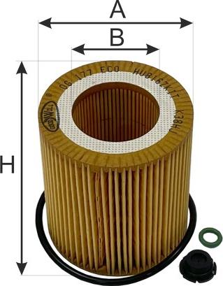 GoodWill OG 177 ECO - Eļļas filtrs www.autospares.lv