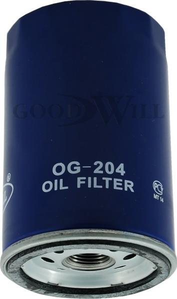 GoodWill OG 204 - Oil Filter www.autospares.lv