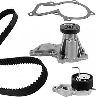 Graf KP612-1 - Water Pump & Timing Belt Set www.autospares.lv