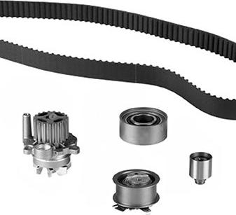 Graf KP1355-4 - Water Pump & Timing Belt Set www.autospares.lv