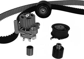 Graf KP1355-5 - Water Pump & Timing Belt Set www.autospares.lv