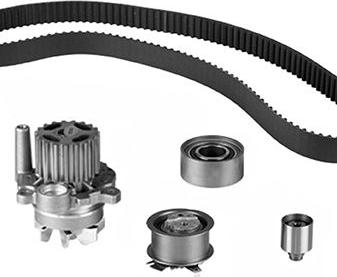 Graf KP1355-3 - Water Pump & Timing Belt Set www.autospares.lv