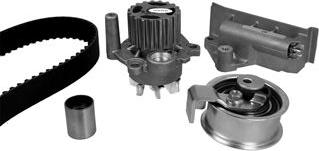 Graf KP761-4 - Water Pump & Timing Belt Set www.autospares.lv