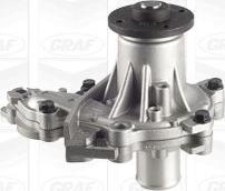 Graf PA1154 - Water Pump www.autospares.lv