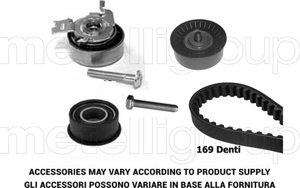 Graf TP005 - Zobsiksnas komplekts www.autospares.lv