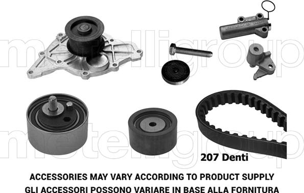 Graf TP173 - Timing Belt Set www.autospares.lv