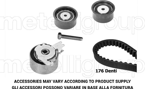 Graf TP367 - Zobsiksnas komplekts www.autospares.lv